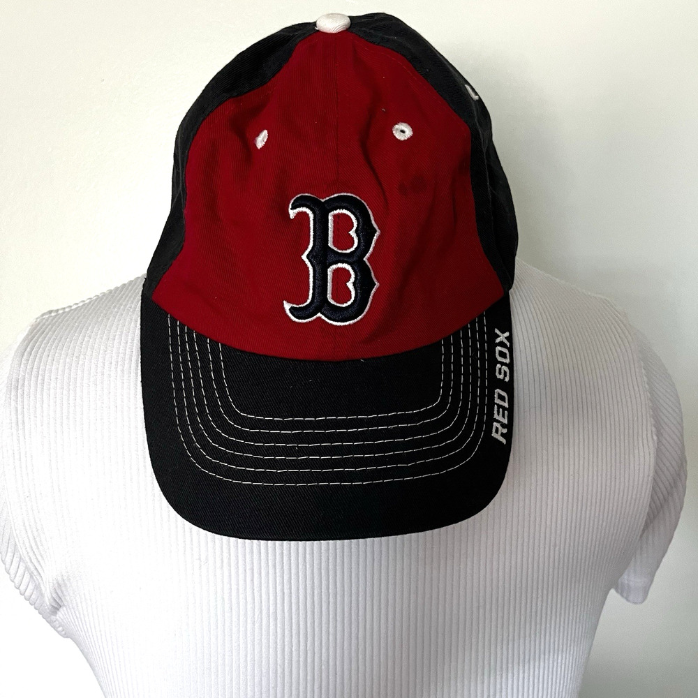 Boston Red Sox Unisex Adult Fan Favorite Two Tone Hat Cap Red/Blue Genuine